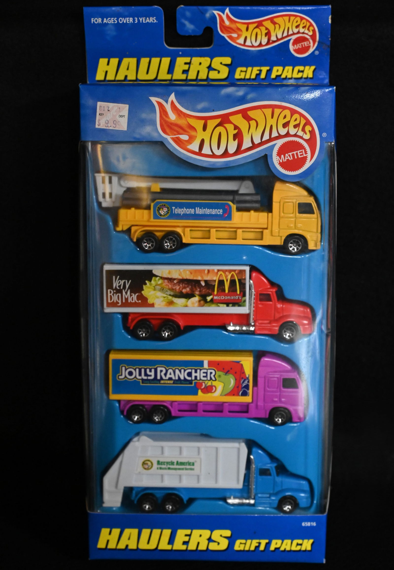 Vintage 1997 Hot Wheels Haulers Gift Pack of 4 trucks - New Old Stock (1 of 5)