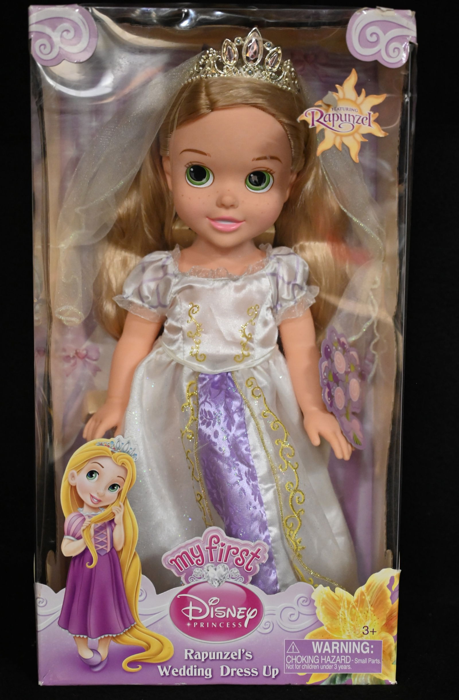 14" Disney's My First Princess  Rapunzel's Wedding Dress Up Doll Produced by Jakk's Pacific and in (1 of 5)
