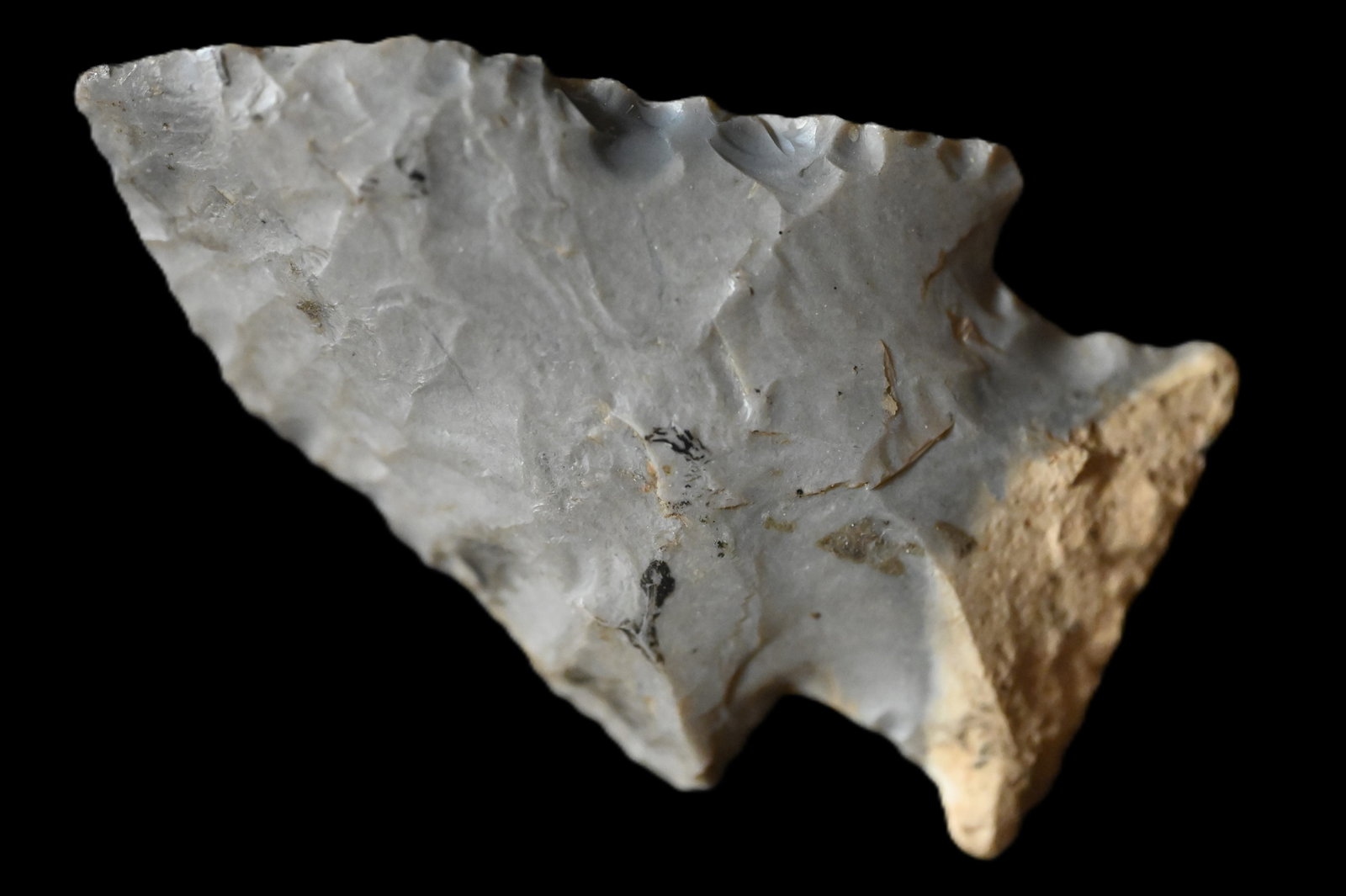 2 3/8" Hardin Found in Jackson Co. Missouri.: 2 3/8" Hardin Found in Jackson Co. Missouri. Key words: Ancient, Prehistoric Native American Indian Artifacts, Arrowheads, Stone Tools