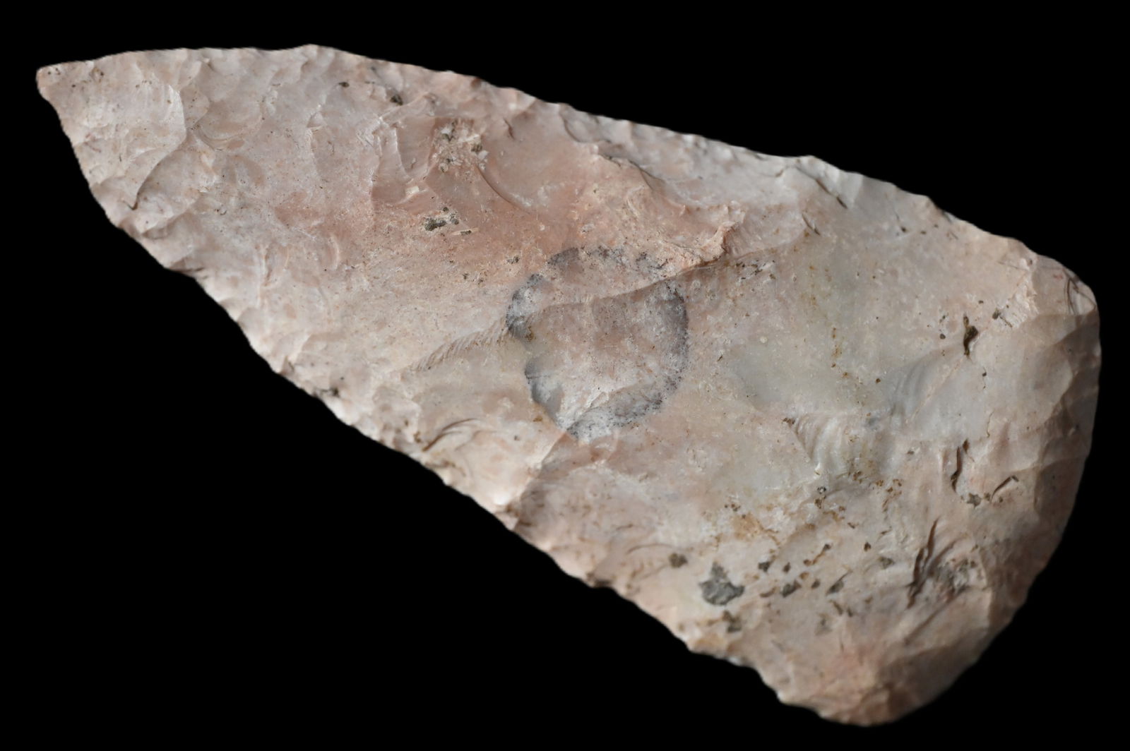 4 3/4" Flint Celt / Woodland Knife Found by Ron Dankenbring Lafayette Co. Missouri. (1 of 8)