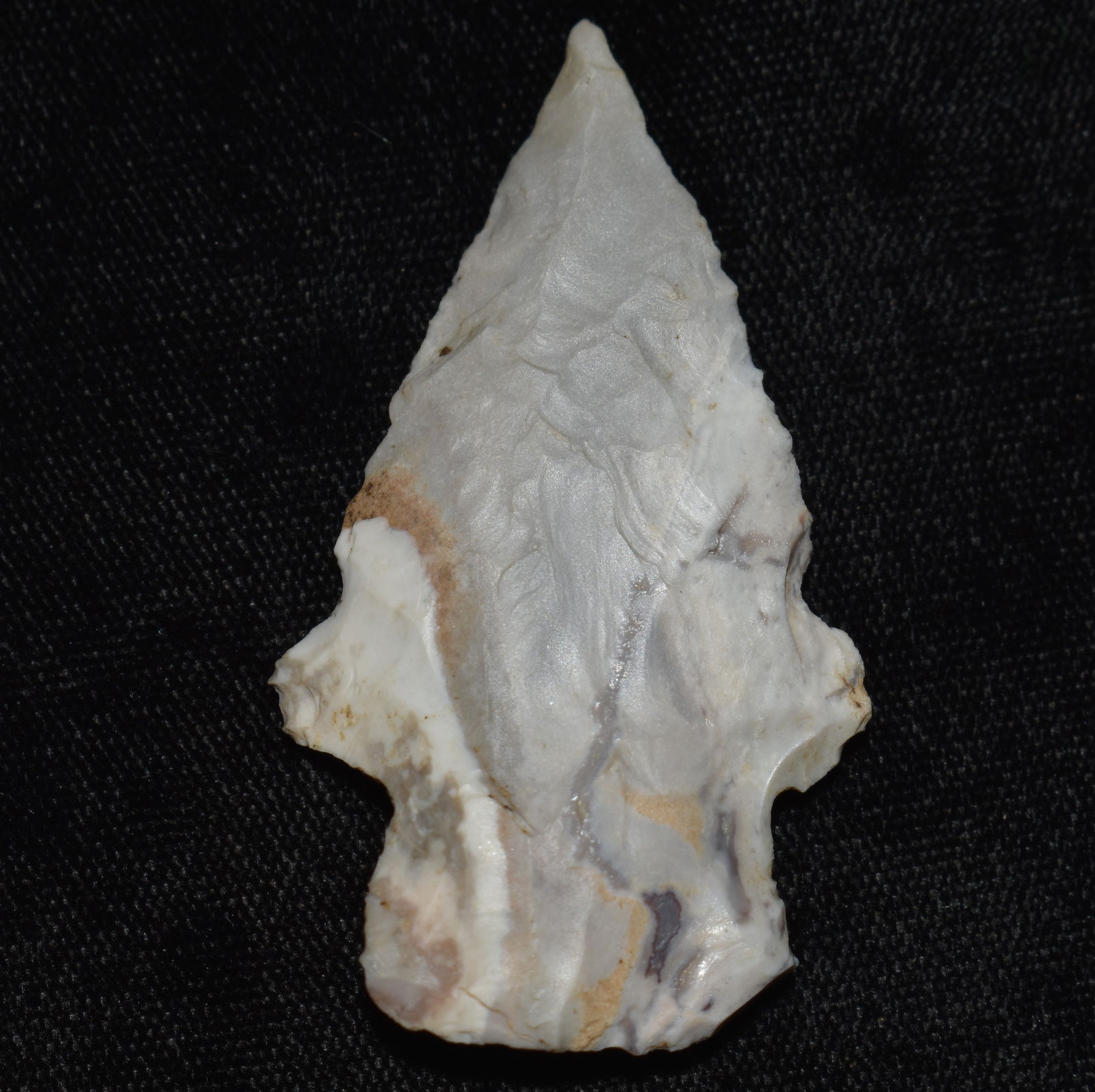 2 1/4" Mozarkite Evans Double Notch Arrowhead found in SE Missouri (1 of 7)