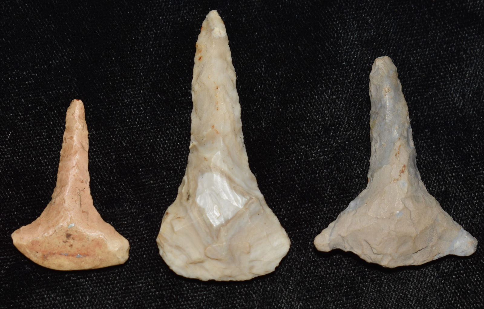 3 Chert Drills found in SW Missouri (1 of 6)