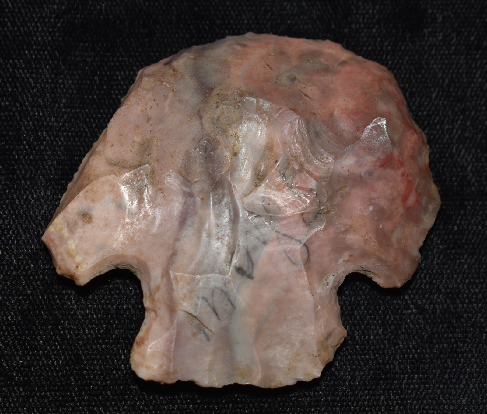 2 1/8" Colorful Snyders Blunt or Scraper found in Pettis County, Missouri (1 of 7)