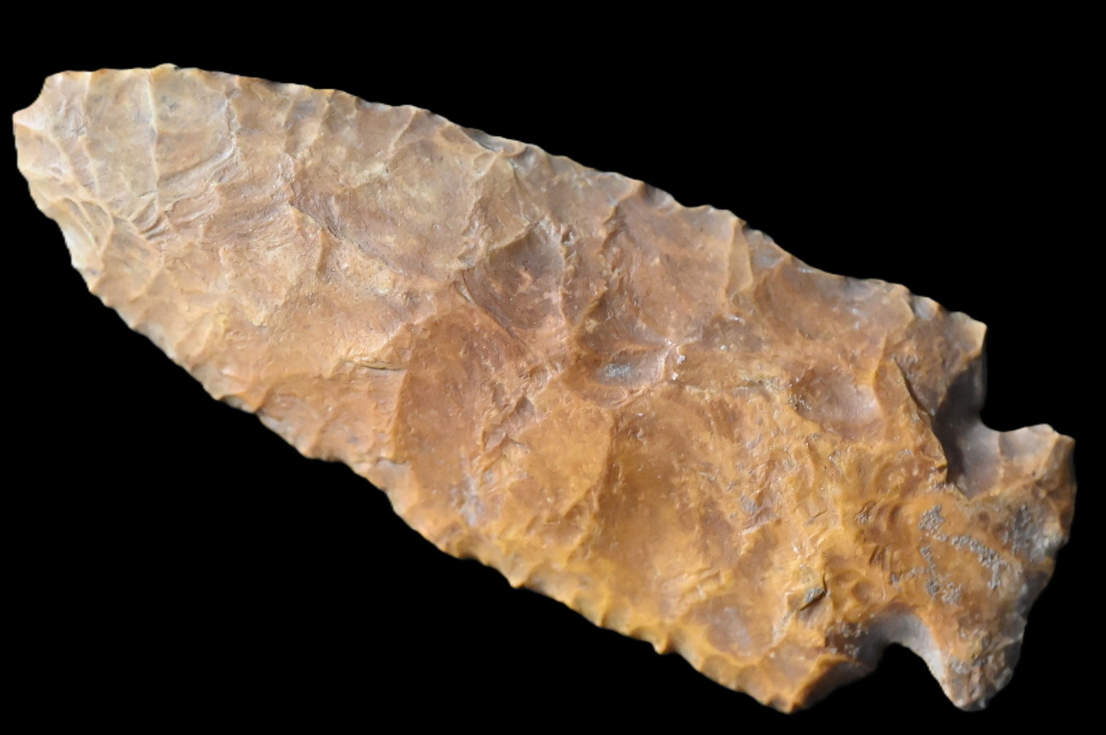 3 9/16" Creek Stained Ocalla Hardin Found in Lee Co. Iowa. (1 of 10)