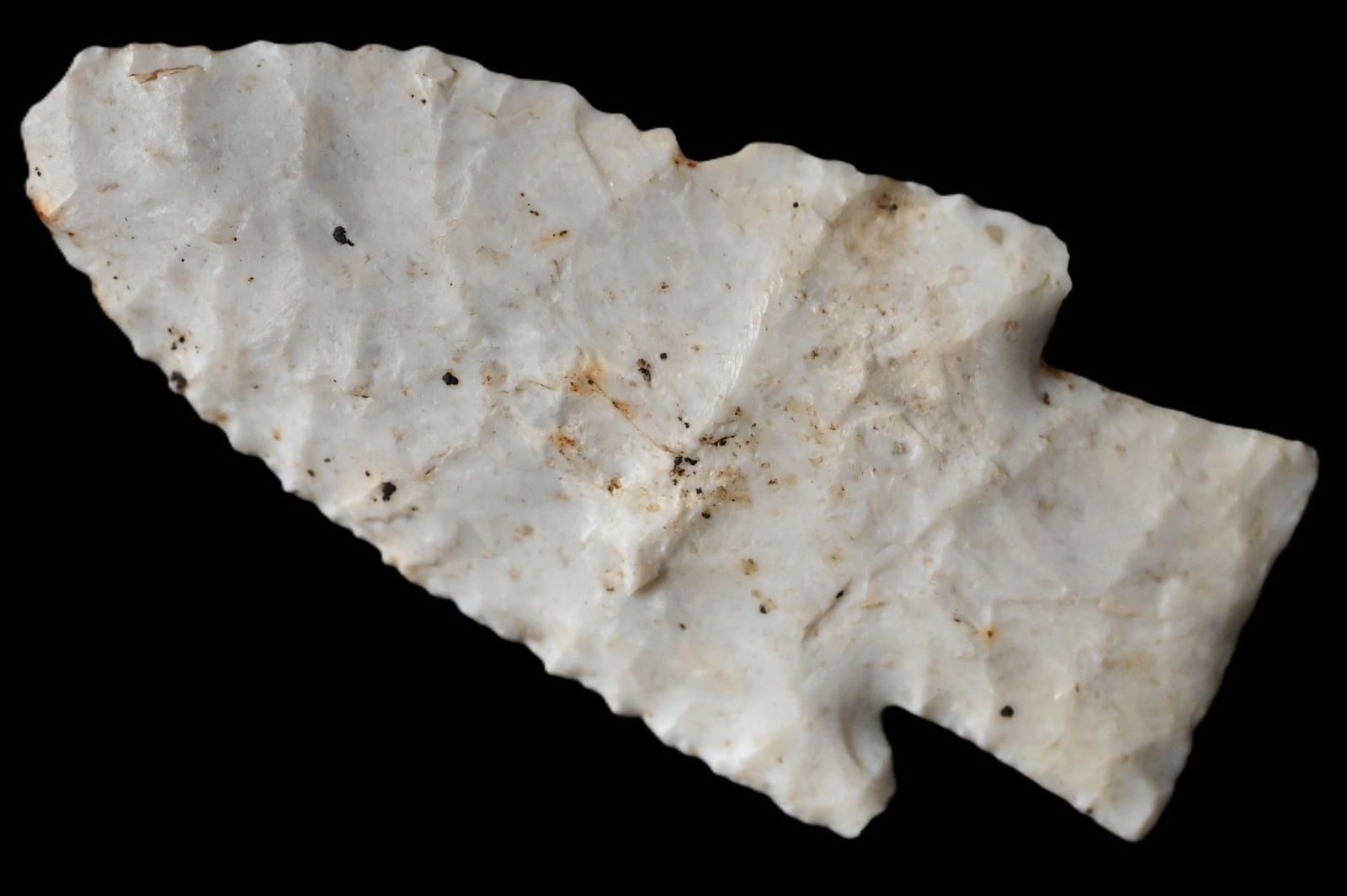 3 1/8" Hardin Found in Cass Co. Illinois.  Thin well made point. (1 of 10)