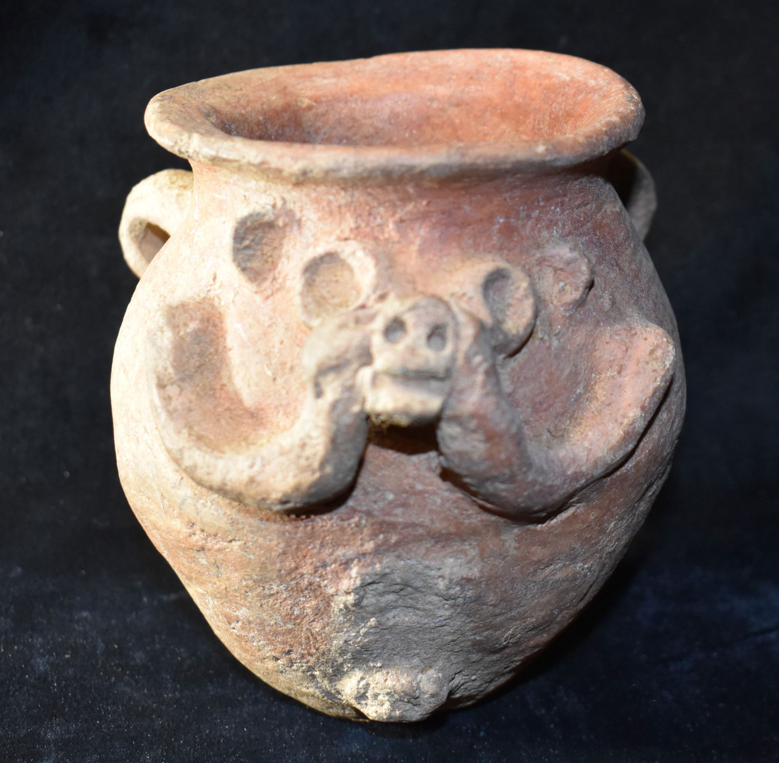Pre-Columbian Mayan Anthropomorphic Pottery Vessel (1 of 8)