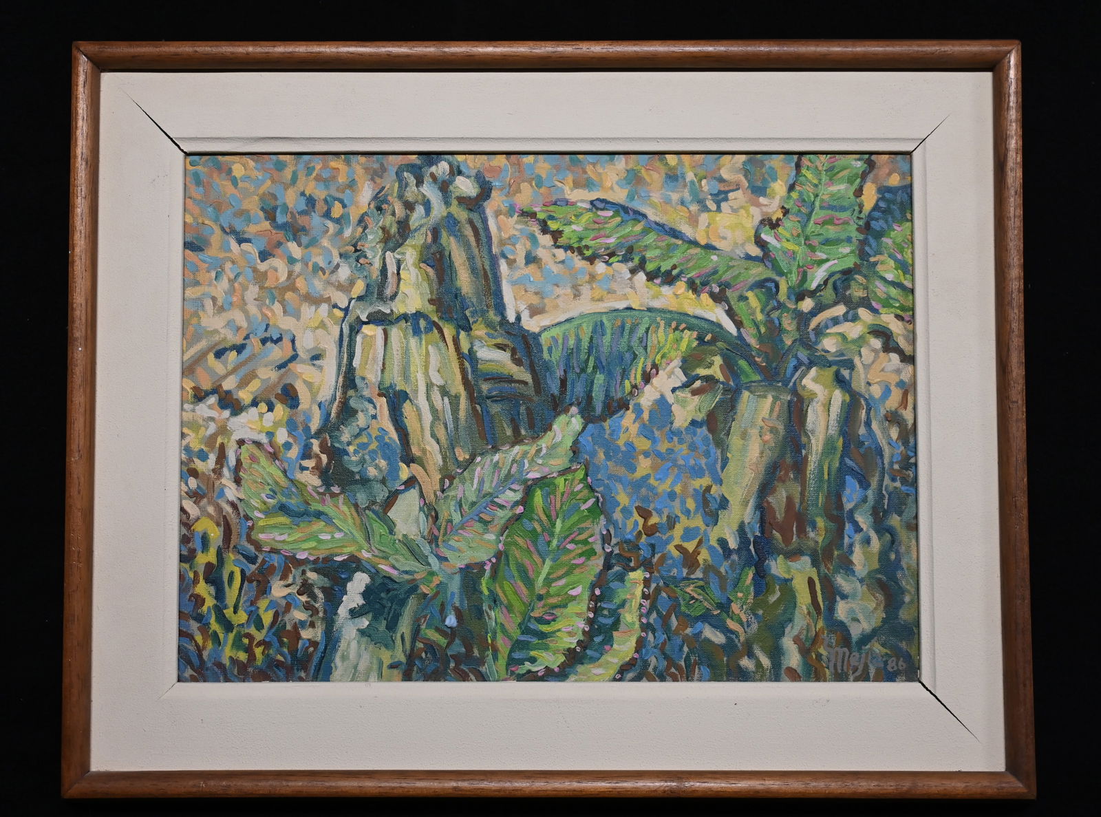 "Platanos En Sohbra" Painting by Ernesto Mejia Caceres (1 of 6)