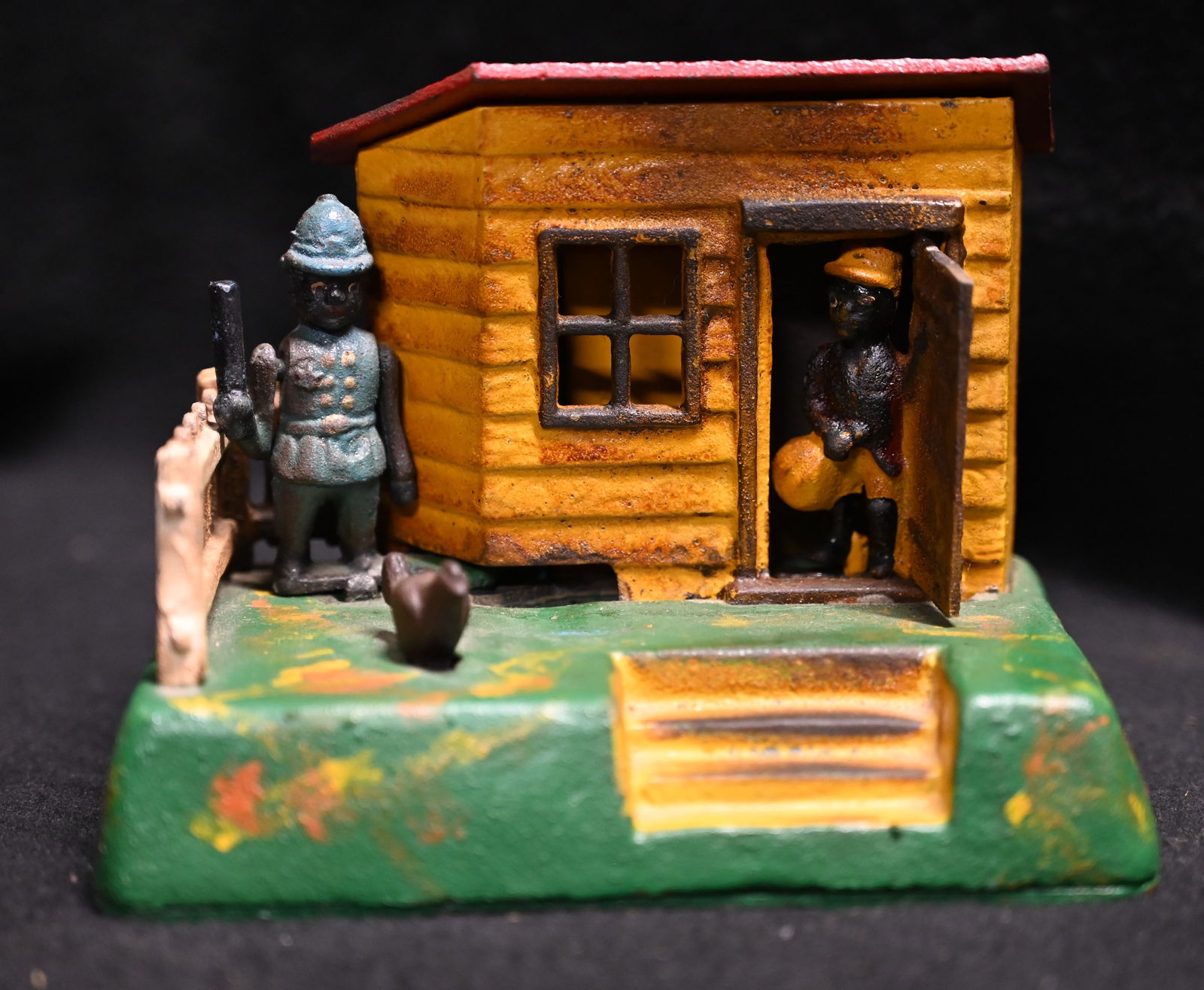 Cast Iron Uncle Remus Bank 136 "Black Americana" (1 of 7)