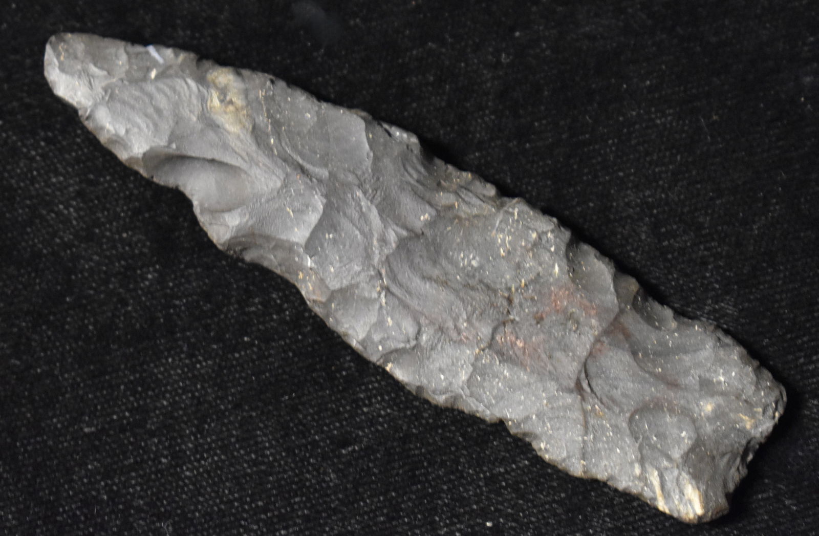 3 3/8" Cochochtan Early Archaic Spear found North of Detroit Michigan (1 of 9)