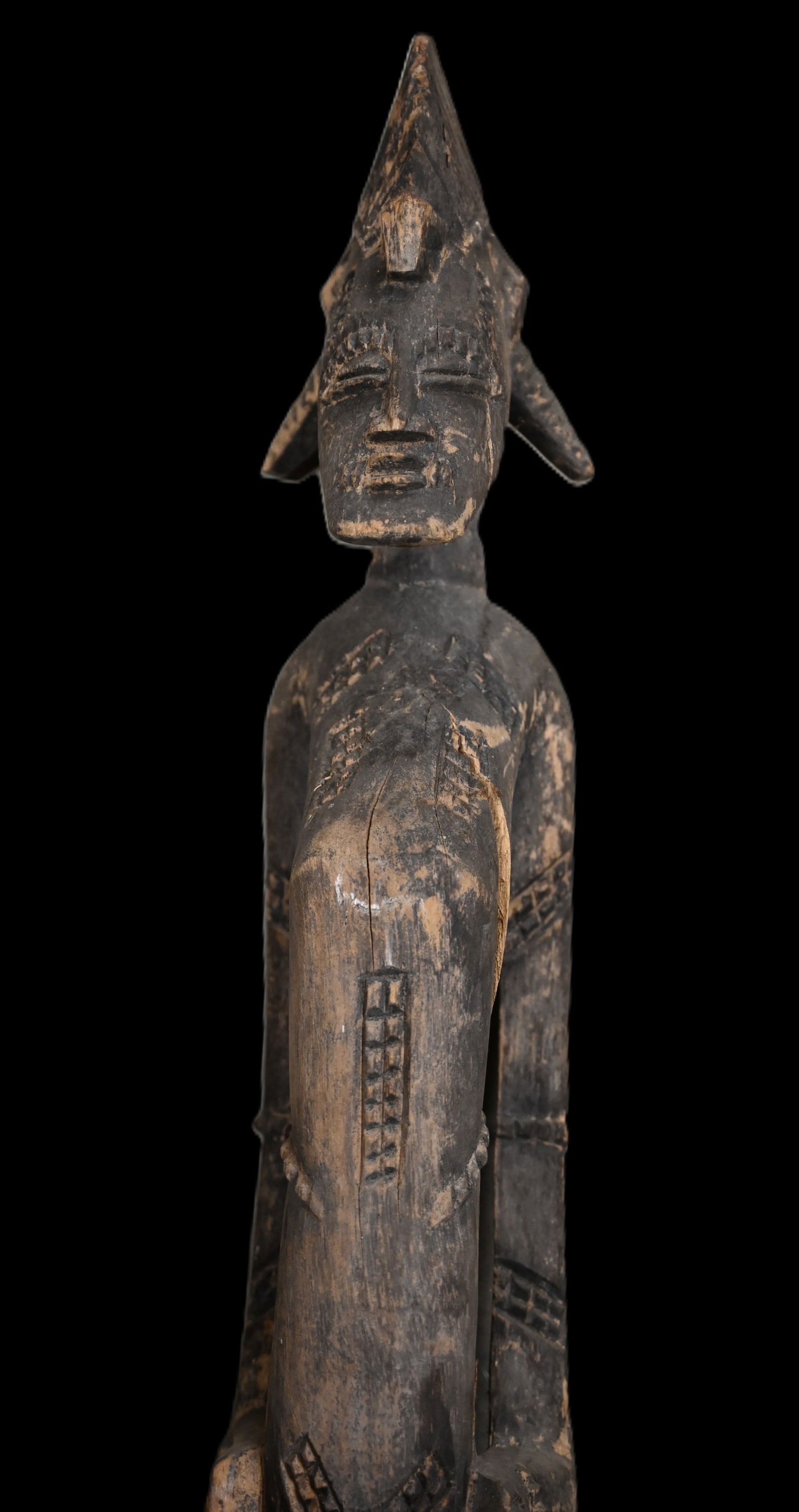 61" African Senufo Ivory Coast Rhythm Pounder (1 of 12)