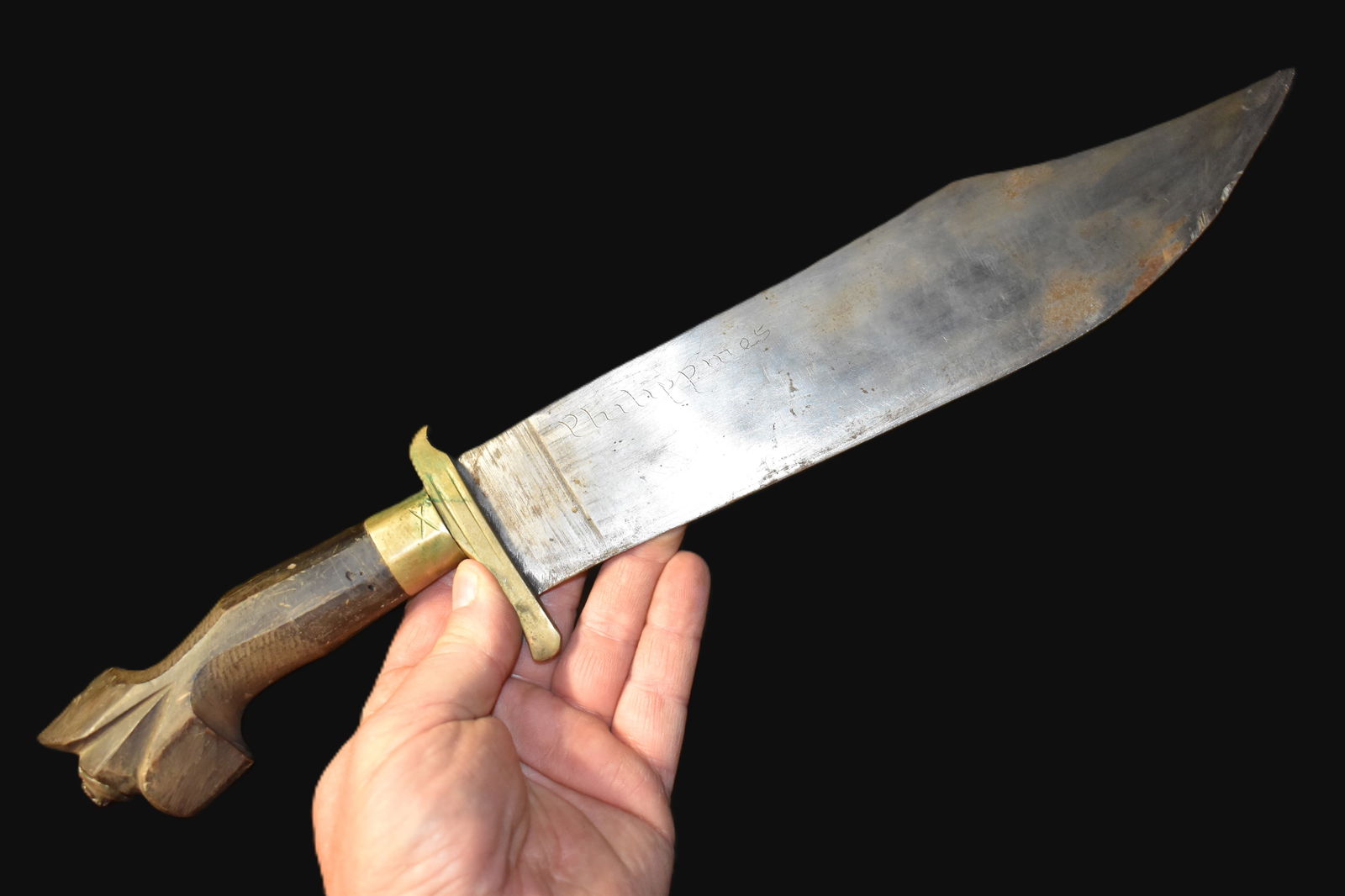 16 3/8"  Vintage Negrito Bolo Knife (1 of 8)