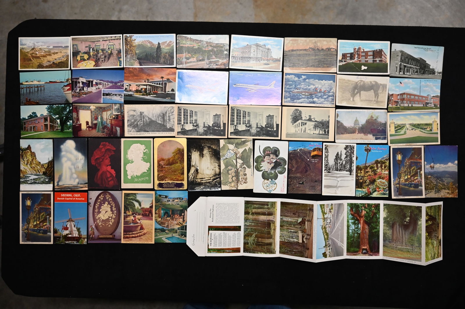 43 Vintage Postcards Early to Mid 1900's.  Please see photos for condition. (1 of 9)