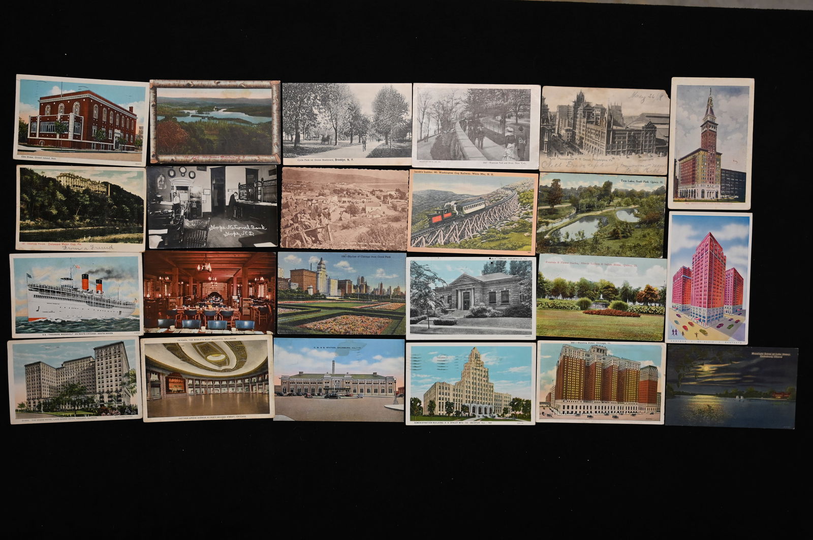 23 Vintage Postcards Early to Mid 1900's.  Please see photos for condition. (1 of 7)