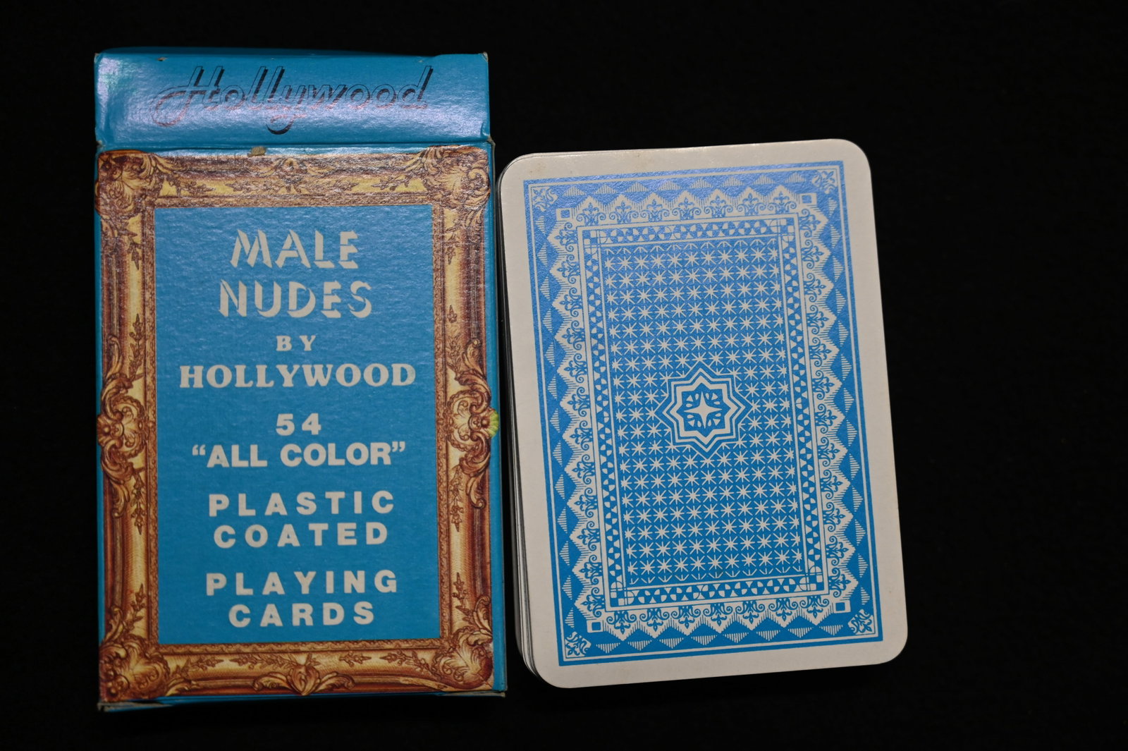 Vintage Male Nudes by Hollywood Playing Cards Plastic Coated.: Vintage Male Nudes by Hollywood Playing Cards Plastic Coated.