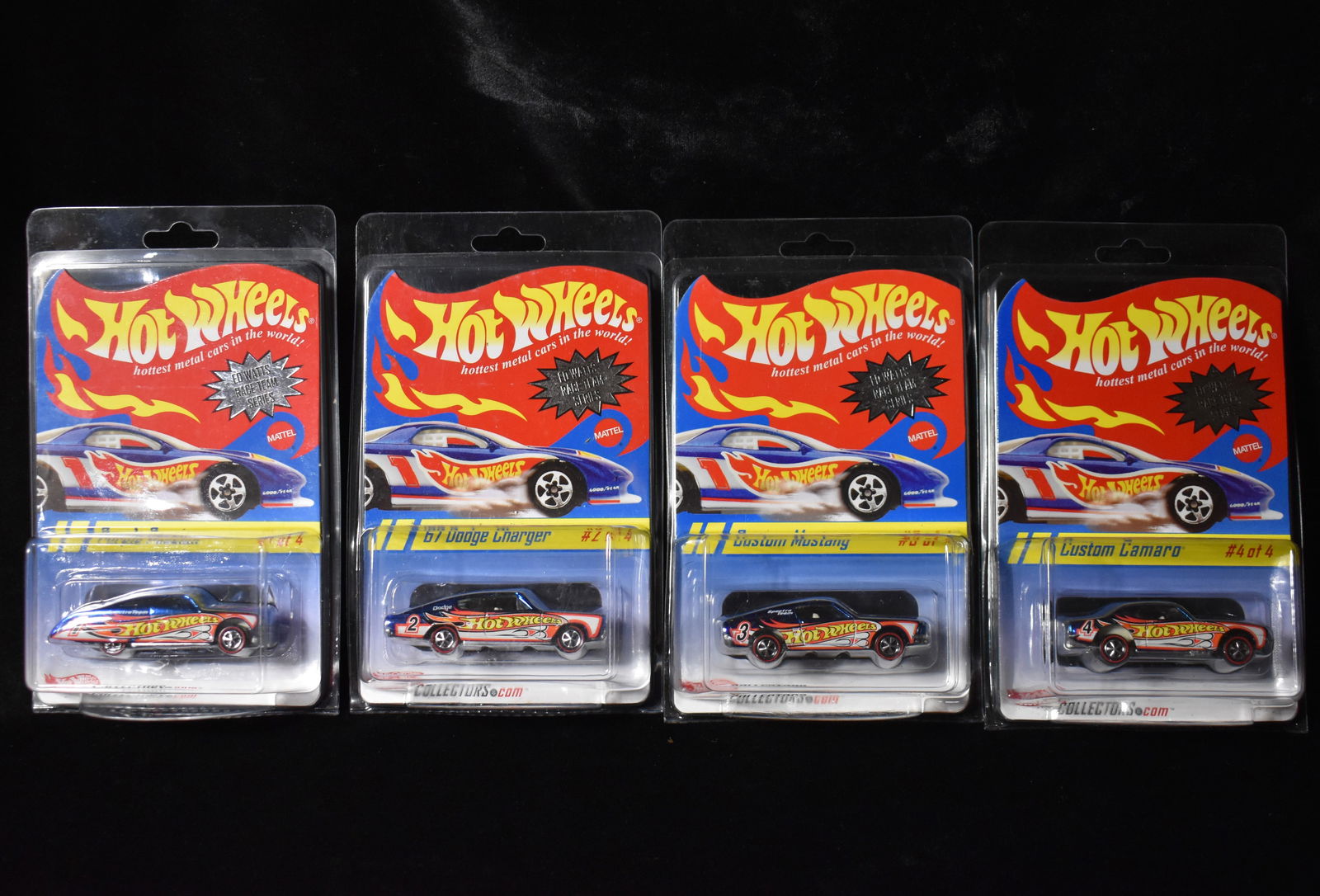 Hot Wheels RLC Ed Watts Race Team Series Set 1105/2500 Redline Camaro, Mustang, Purple Passion (1 of 5)
