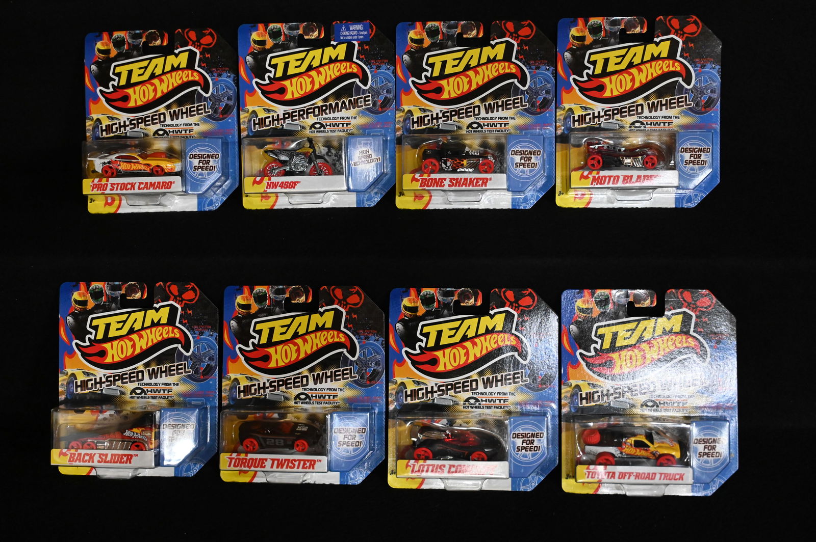2011 Complete Set of 8 Team Hot Wheels High Speed Wheels in brand new condition. (1 of 5)
