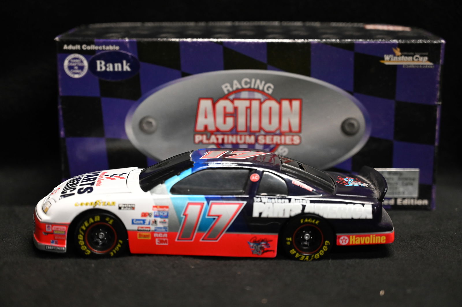 1997 Darrell Waltrip 1997 Monte Carlo " Western Auto/Parts America" 1/24 Scale NASCAR Stock Car (1 of 6)