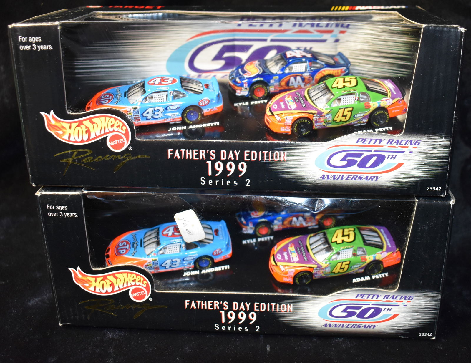 2 Vintage 1999 Father's Day Edition Series 2 Hotwheels Nascar Collector Sets (1 of 3)