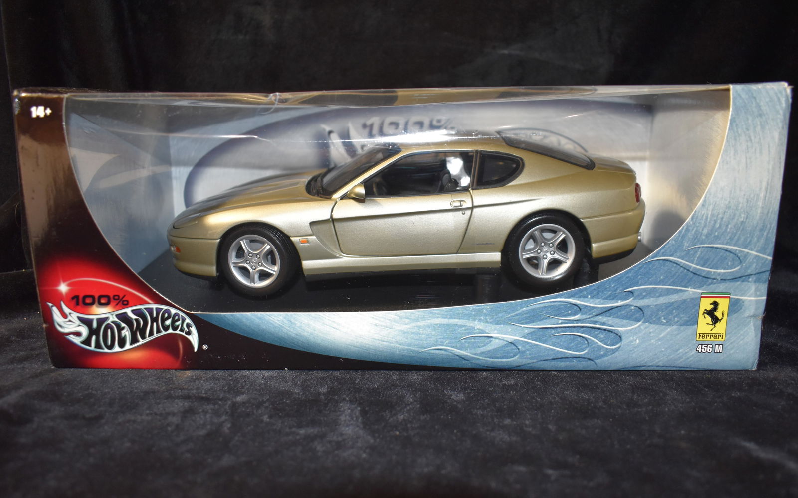 2001 Hot Wheels 100% Farrari 456 M 1:24 Scale Die-Cast Car (1 of 4)