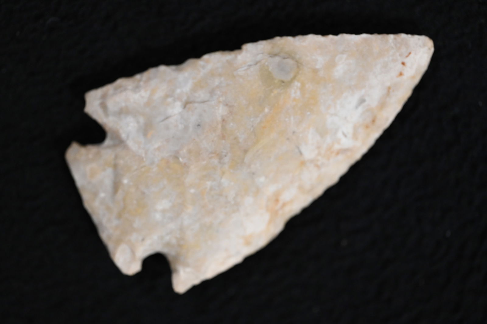 2 11/16" Kirk Corner Notched Arrowhead  Ex: Phil Potter Collection of Evansville Indiana. (1 of 10)