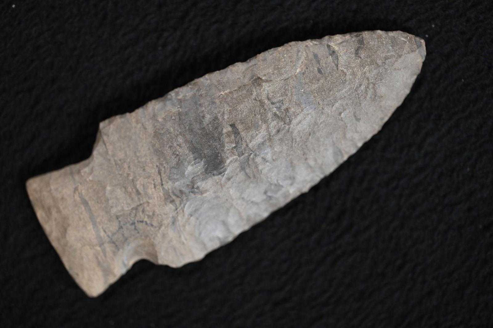 3 5/8" Stringtown Arrowhead  Ex: Phil Potter Collection of Evansville Indiana. (1 of 10)