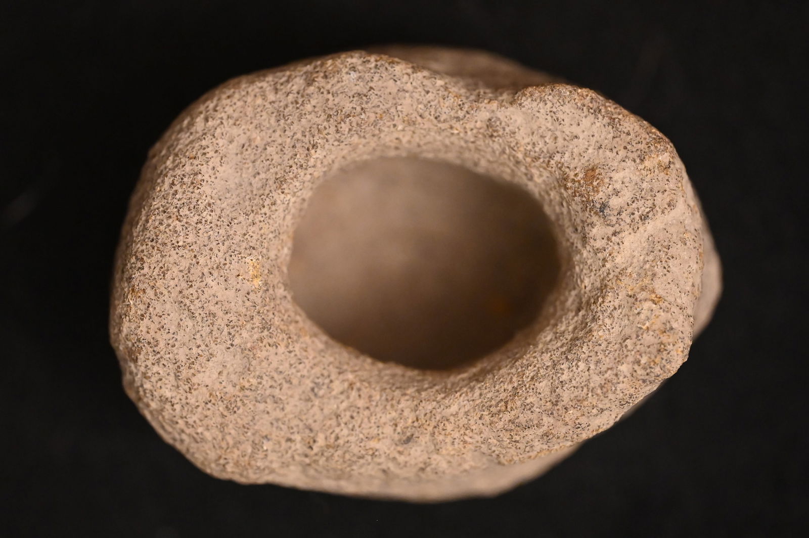 2 7/8" Stone Miniature Bowl Found in St. Charles Co. Missouri 1 3/4" Tall. (1 of 7)