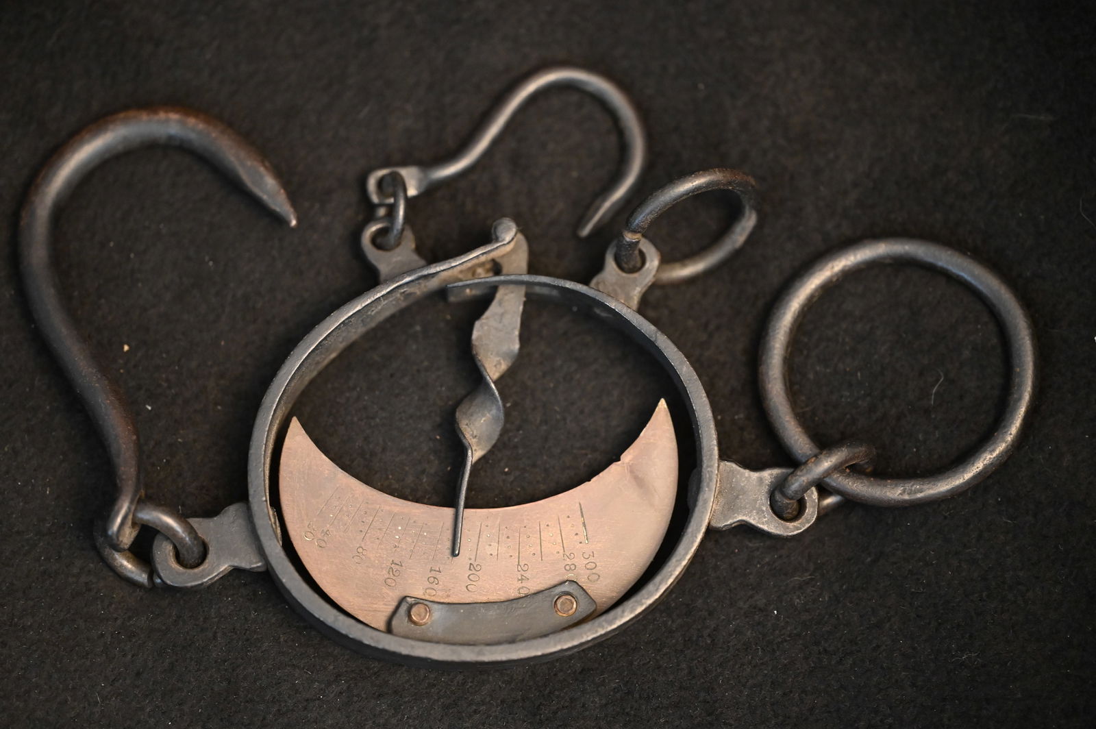 Buffalo Hide Scale Metal/Brass Circa 1800's. (1 of 5)