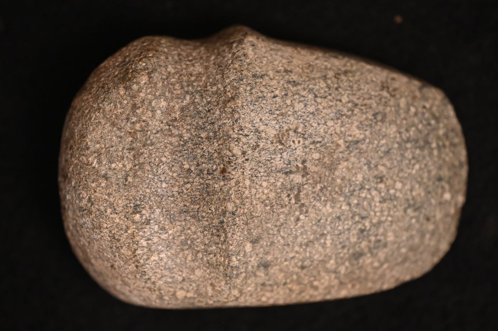 3 7/16" Speckled Granite 3/4 Groove Axe Found in Adams Co. Illinois. (1 of 9)