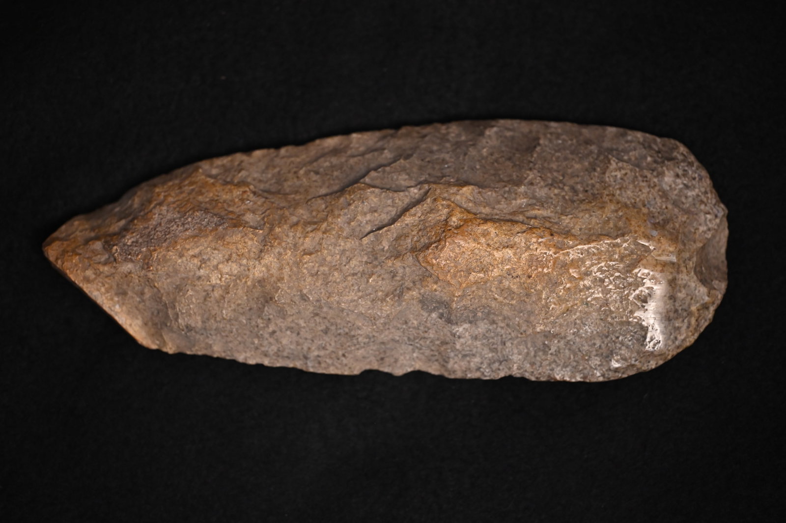 8 3/4" Polished Spade Found in Pike Co. Illinois.: 8 3/4" Polished Spade Found in Pike Co. Illinois.