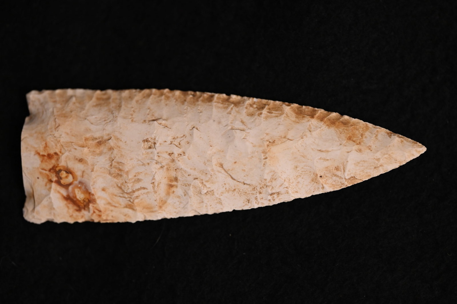 4" Dovetail " Snapped Base" Found in Pike Co. Illinois.: 4" Dovetail " Snapped Base" Found in Pike Co. Illinois.