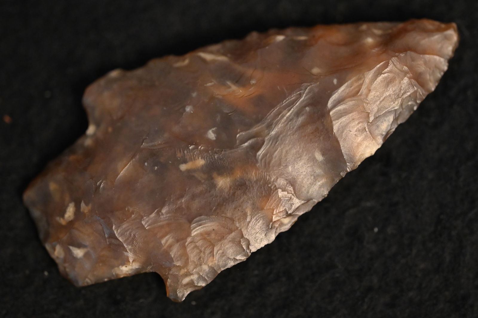 2 3/16" Dickson Made out of Knife River Chert Found in Wisconsin. (1 of 9)