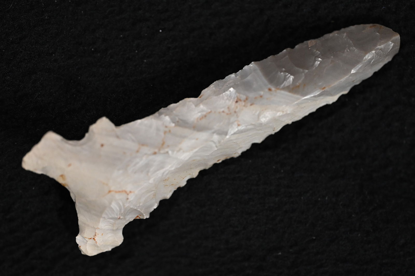 3 1/8" Graham Cave Found in Northeast Arkansas Ex: Dr. Kent Westbrook Collection. (1 of 6)