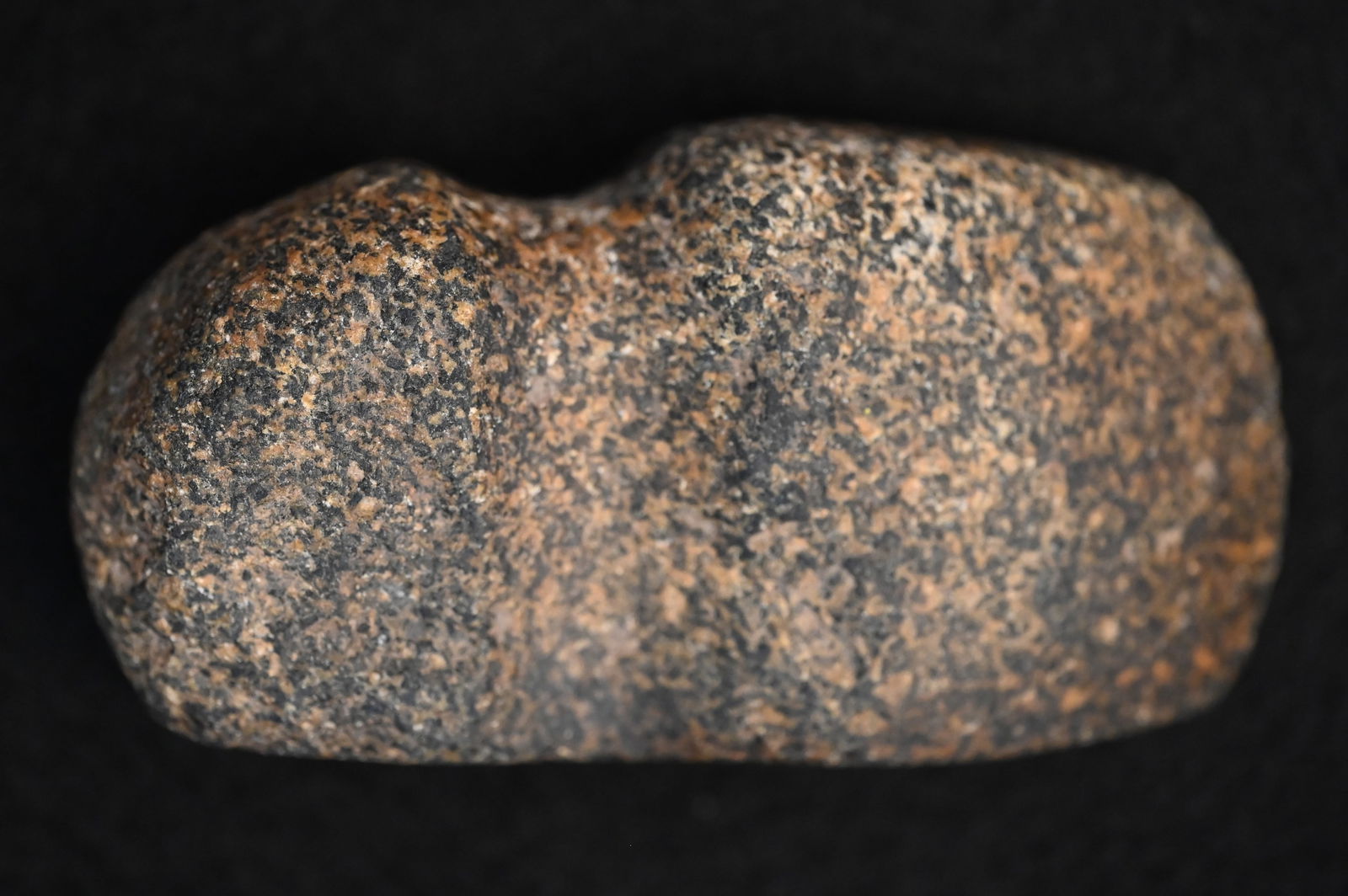 3 3/4" Granite 3/4 Groove Axe Found in Boone Co. Missouri Ex: John Bender Collection. (1 of 8)