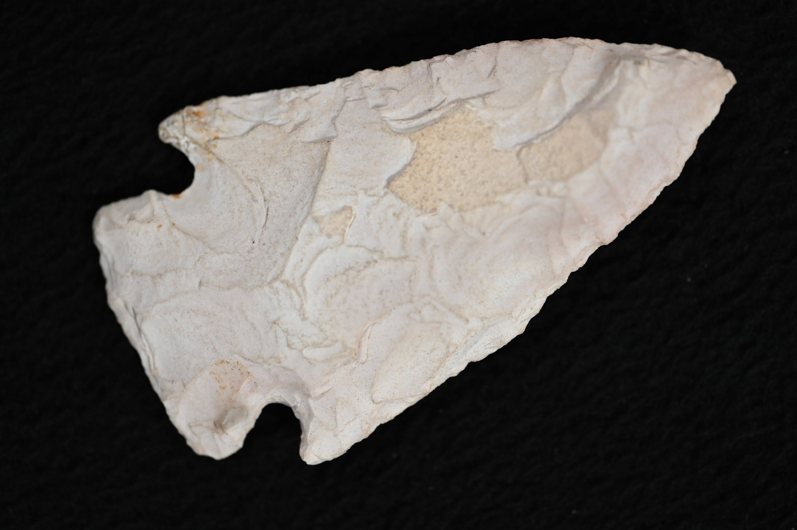 2 7/8" Hopewell Arrowhead Found in St. Charles Co. Missouri.: 2 7/8" Hopewell Arrowhead Found in St. Charles Co. Missouri.