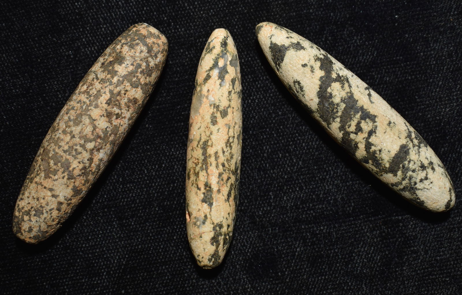 3 Neolithic Stone Nose/Piercing Plugs found in the Sahara Desert, Africa (1 of 5)