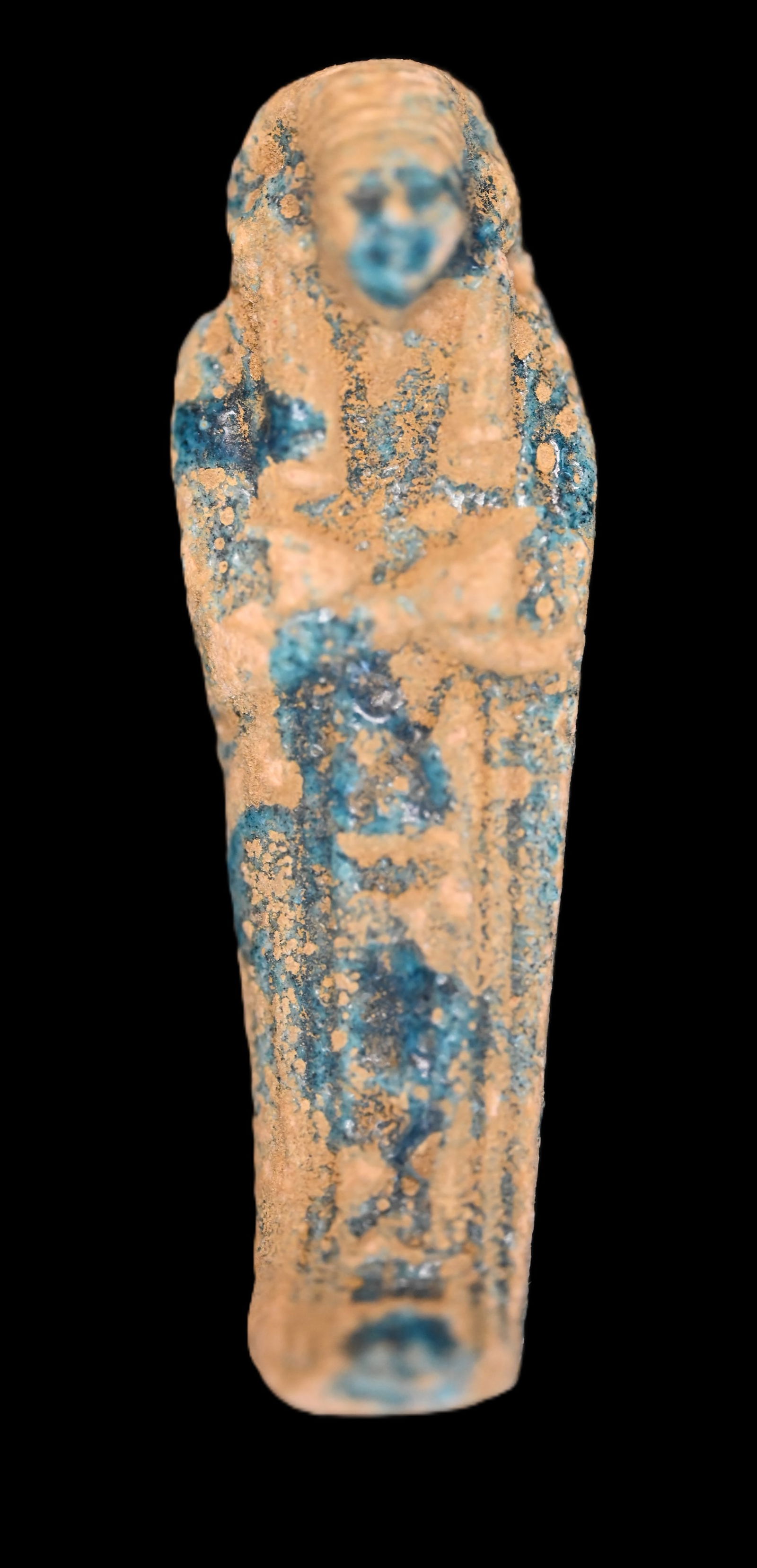Egyptian Ushabti Faience Amulet 2 1/4". (1 of 5)