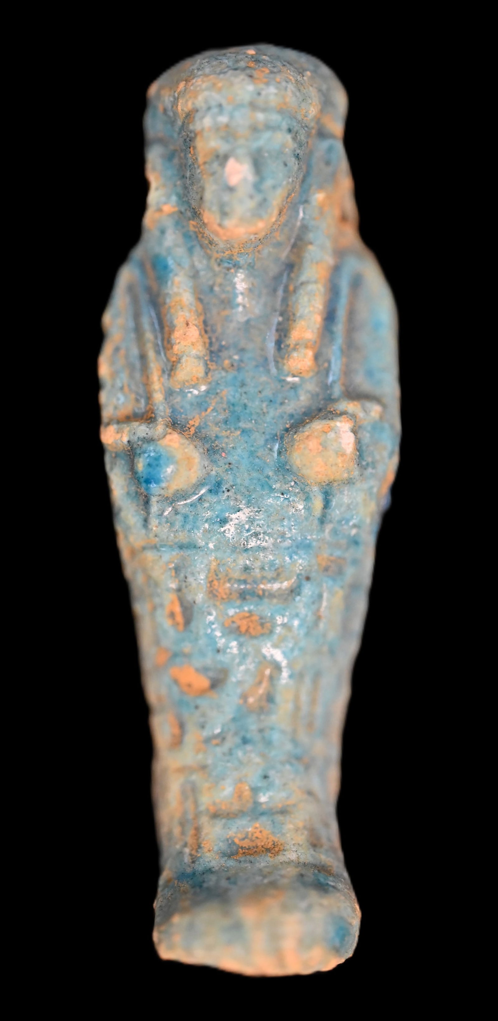 Egyptian Ushabti Faience Amulet 2 1/16". (1 of 5)