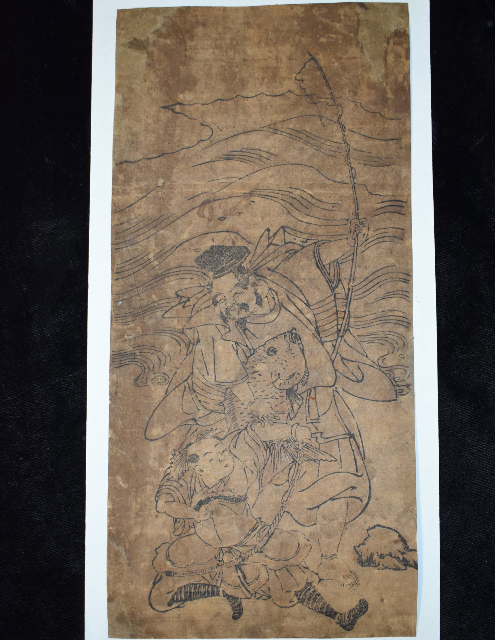 Original Edo Period Wood Block Print by Shigemasa 1759-1819: Original Edo Period Wood Block Print by Shigemasa 1759-1819. Purchased from S. M. Shiba in Myanoshita, Japan. S. M. Shiba was a print dealer based in Myanoshita, Japan, known for authenticating and pr