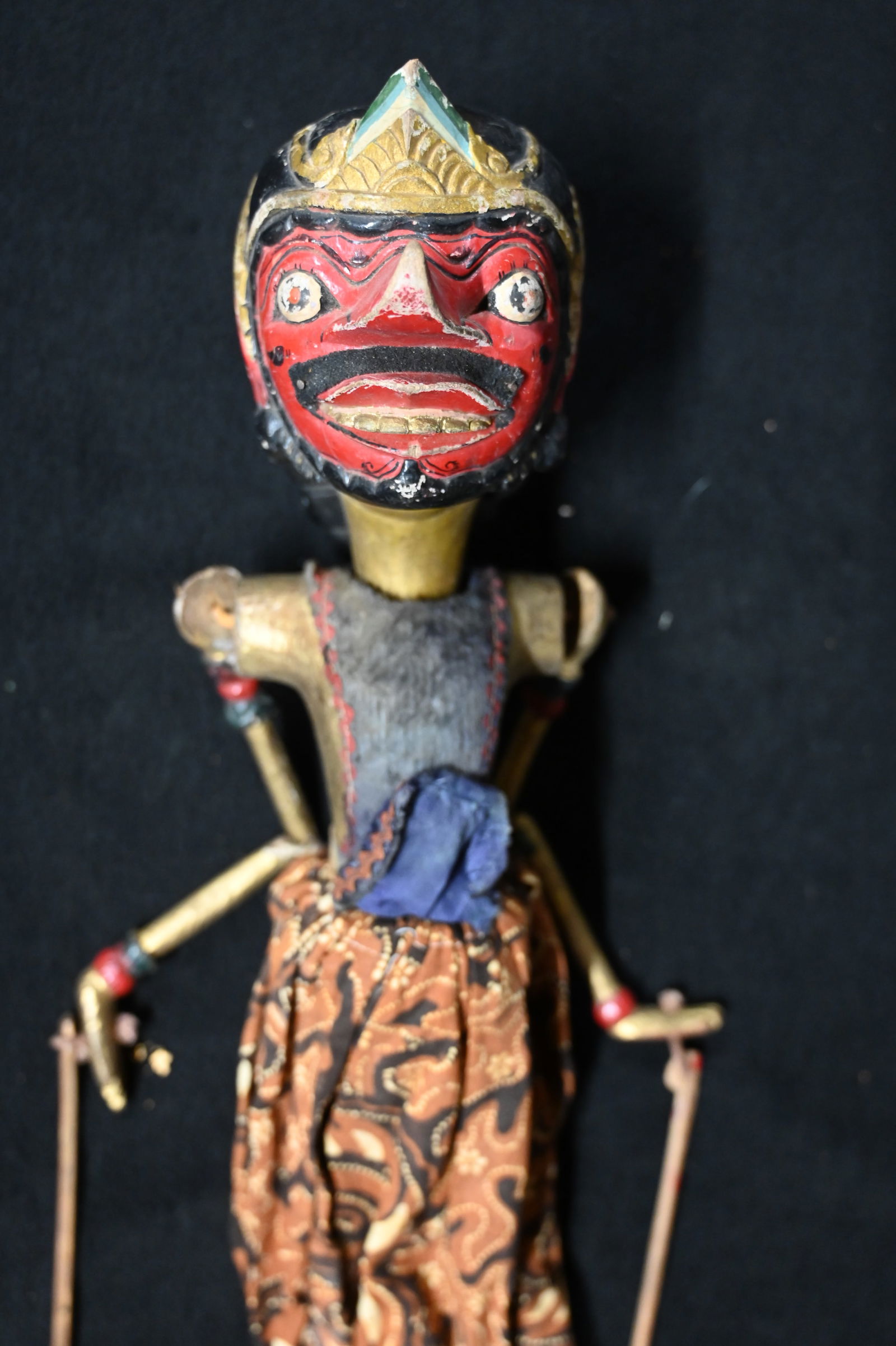 Indonesian Theater Wayang Goleck Stick Puppet (1 of 9)
