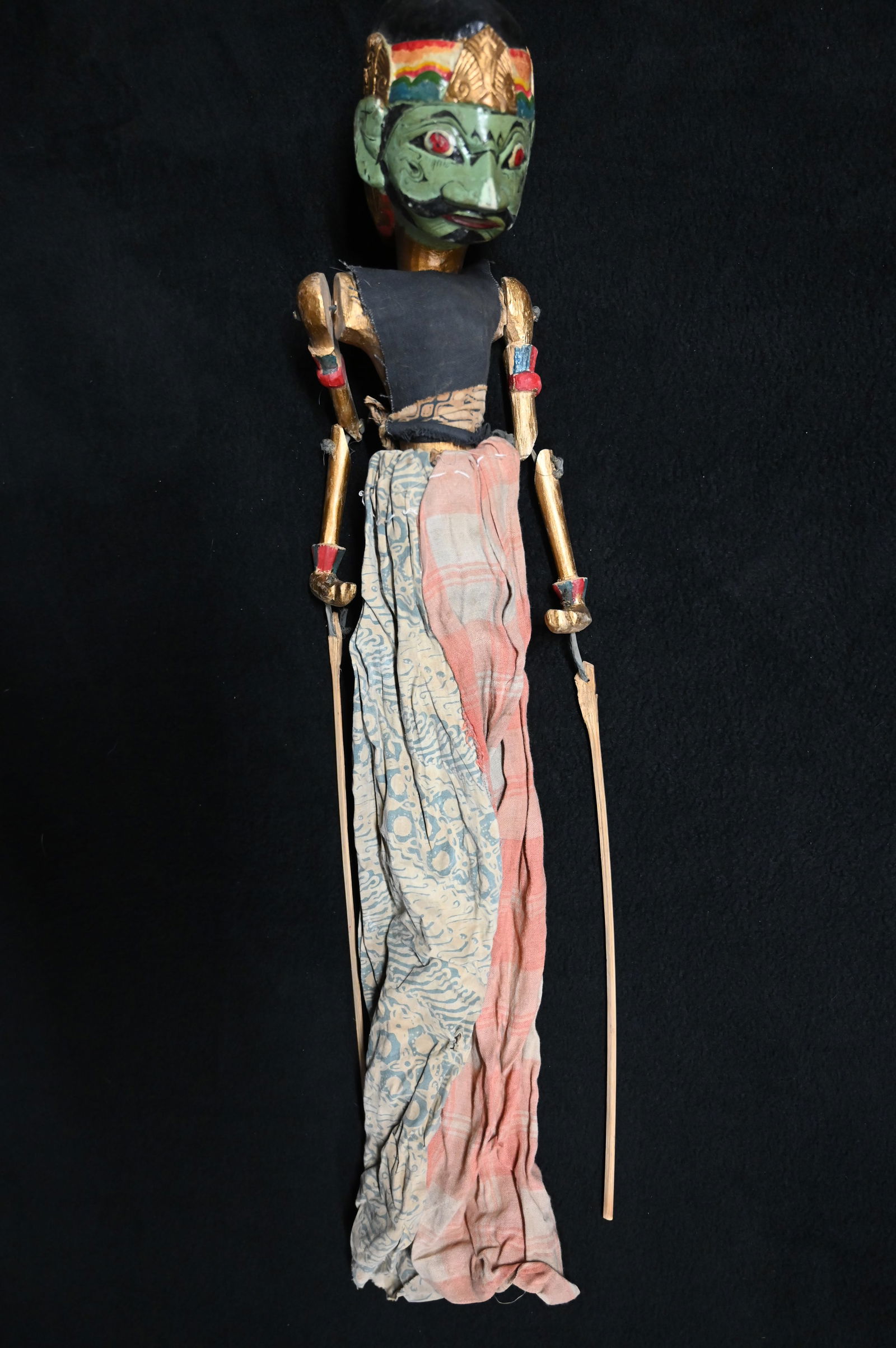 Indonesian Theater Wayang Goleck Stick Puppet (1 of 9)