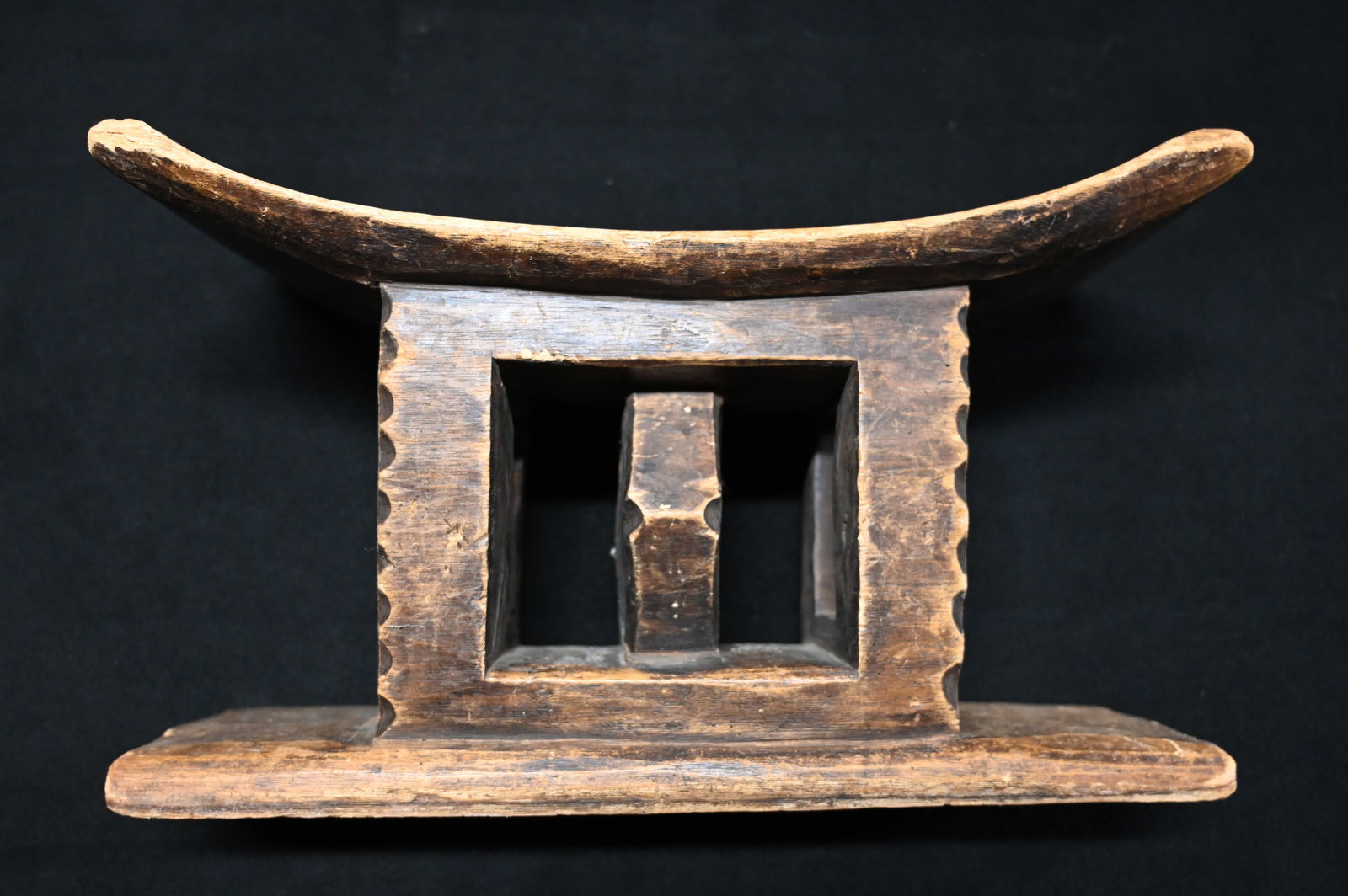 Asante Hand Carved Wooden Stool (1 of 9)