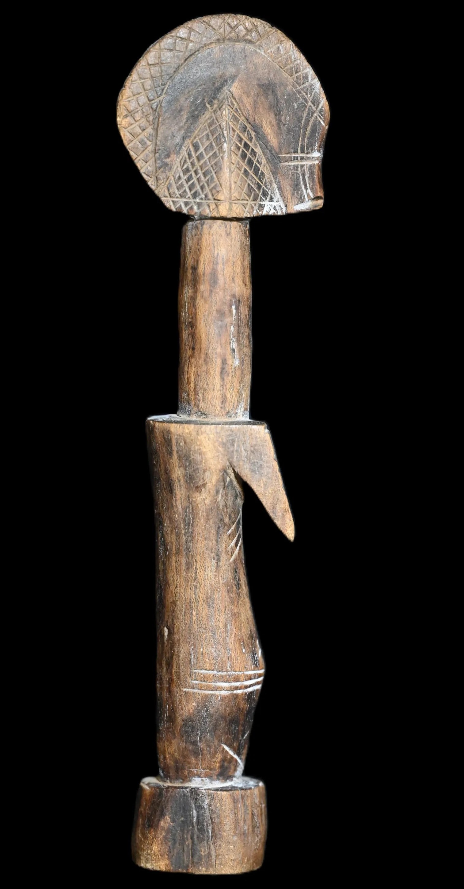 African Burkina Faso Mossi Fertility Doll Hand Carved Wood (1 of 5)