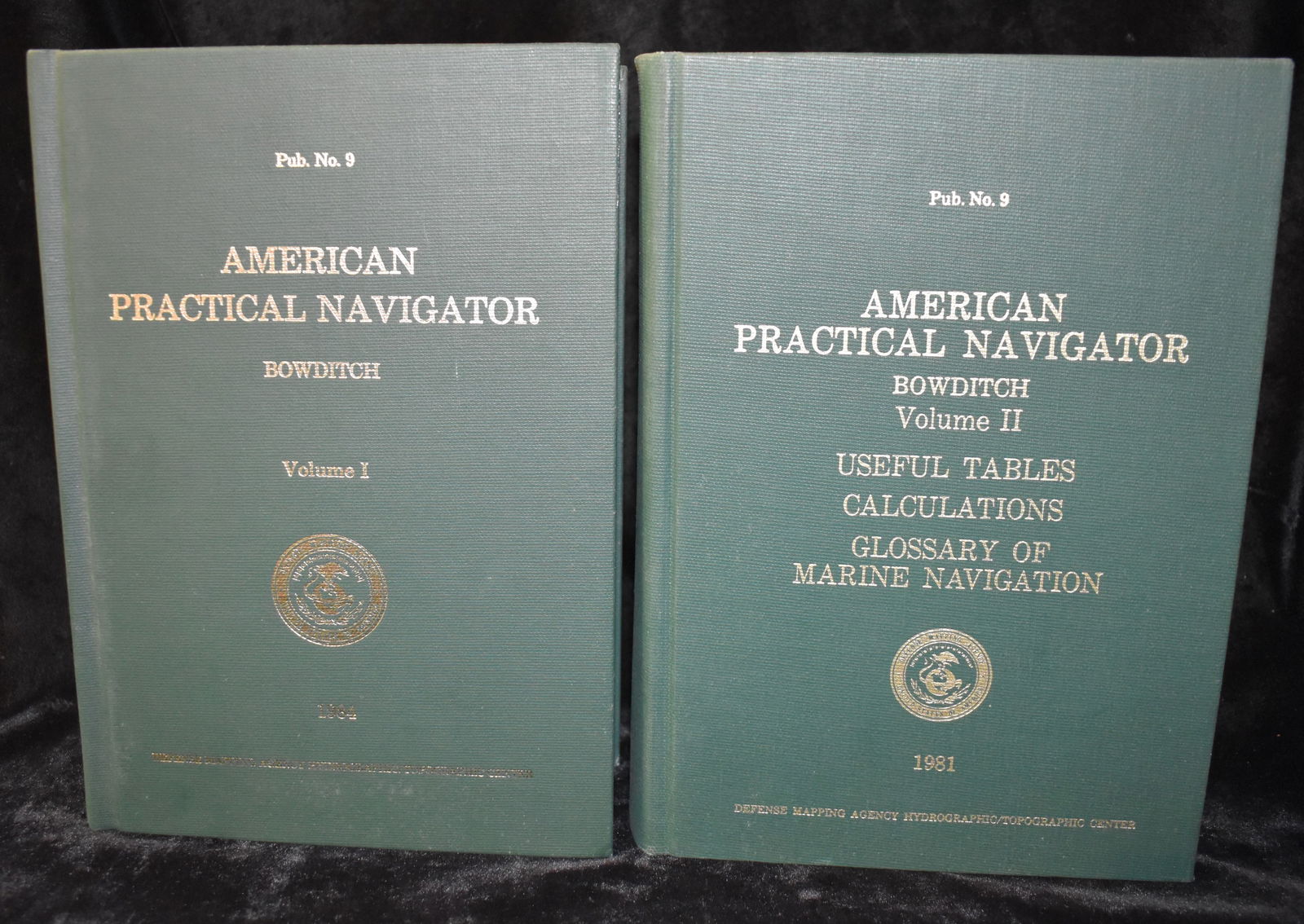 American Practical Navigator, an Epitome of Navigation. Pub. No. 9 - 2 Volume Set (1 of 8)