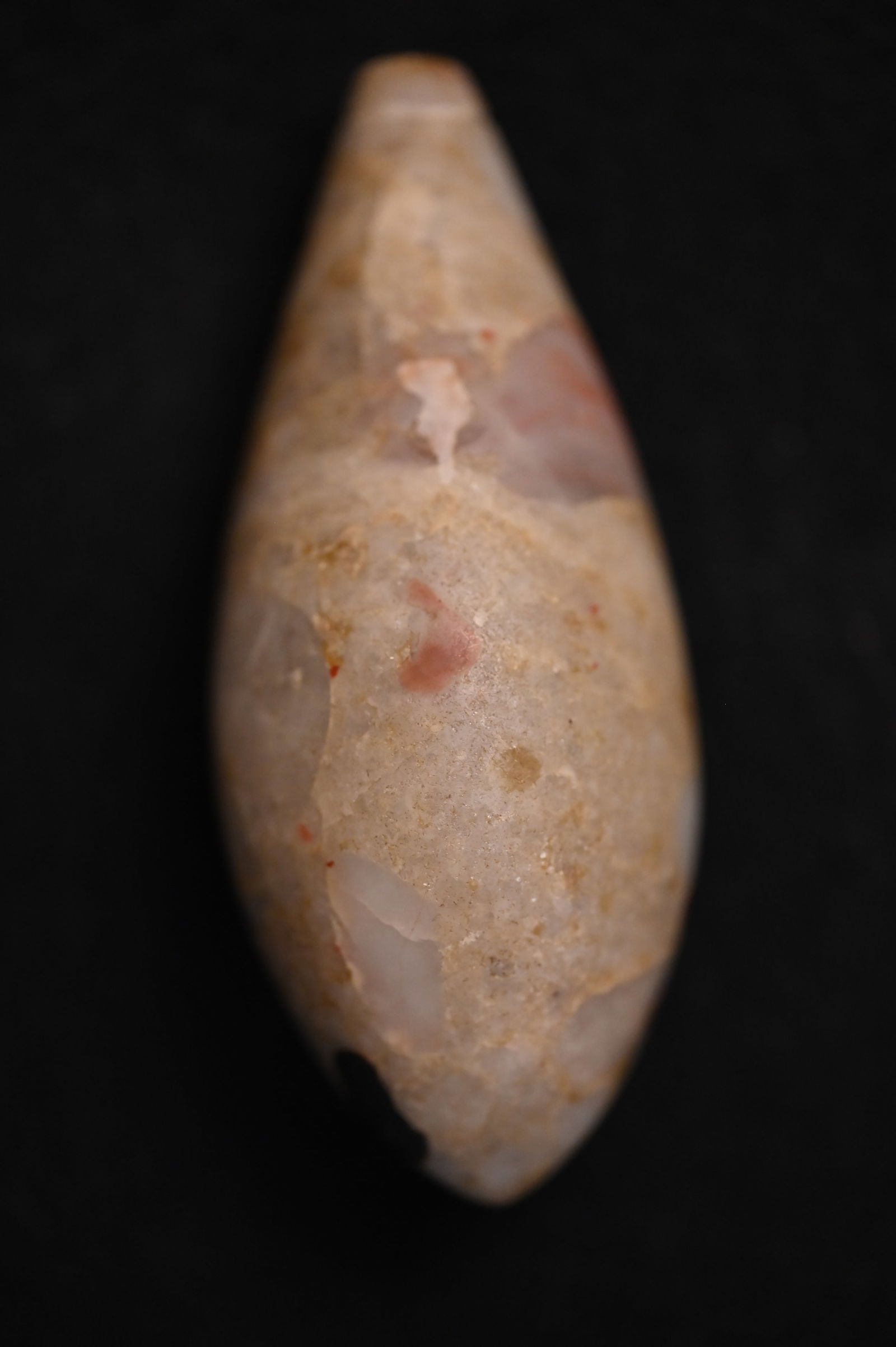 3 5/8" Plummet Modern Made out of a Conglomerate Stone. (1 of 4)