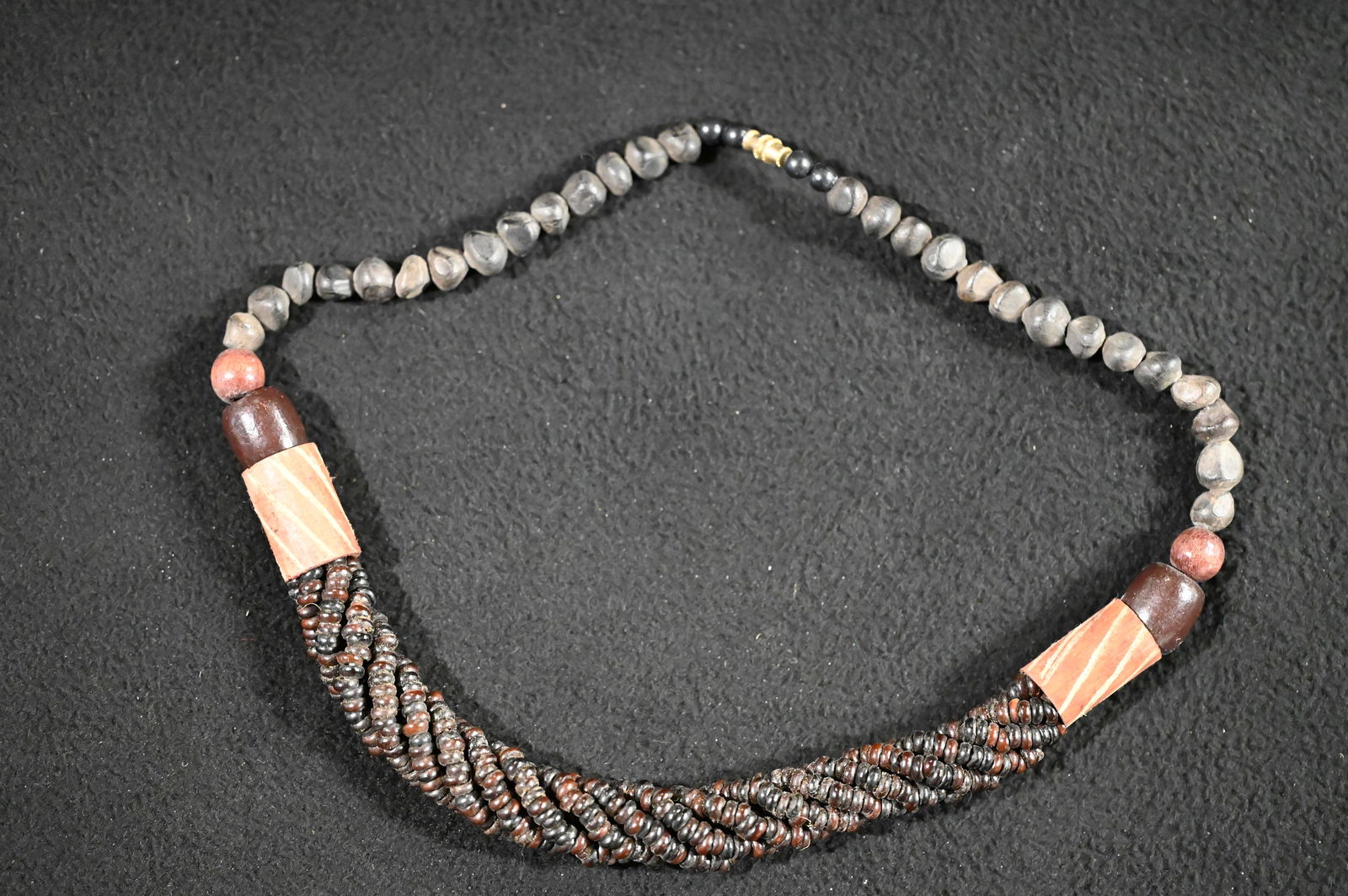 Ivory Coast Beaded Necklace.: Ivory Coast Beaded Necklace.