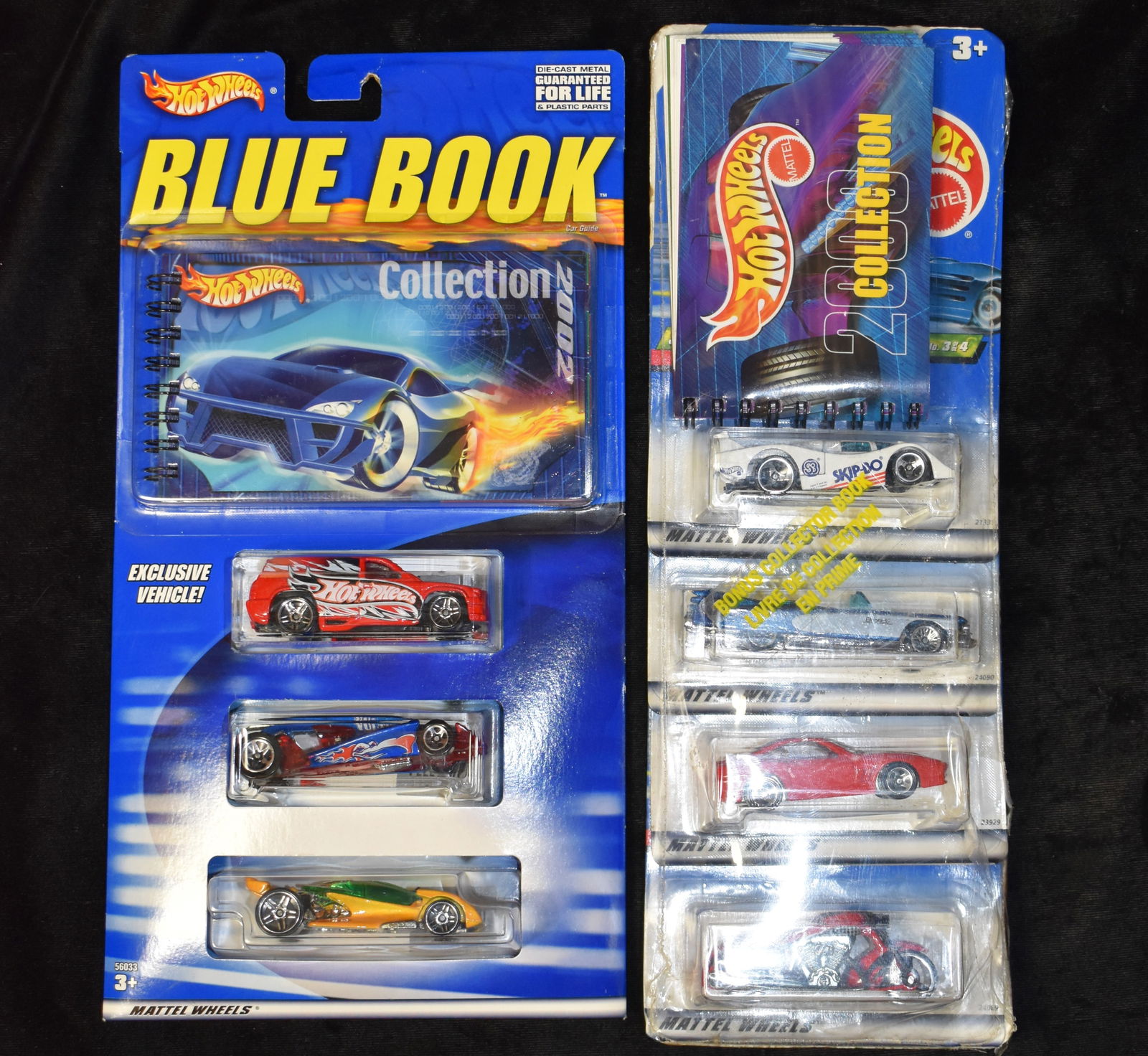 Hot Wheels 2000 & 2002 Blue Book Collections 1:24 Scale Diecast Cars (1 of 4)