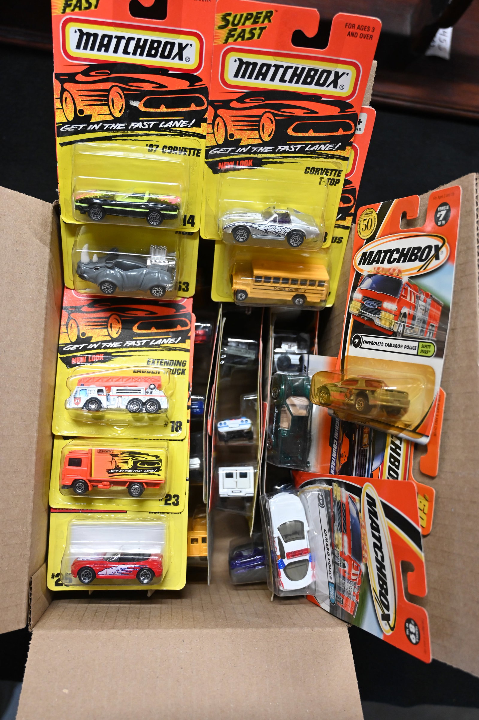 40 Matchbox Diecast Cars Brand New Condition in the original packaging.: 40 Matchbox Diecast Cars Brand New Condition in the original packaging.
