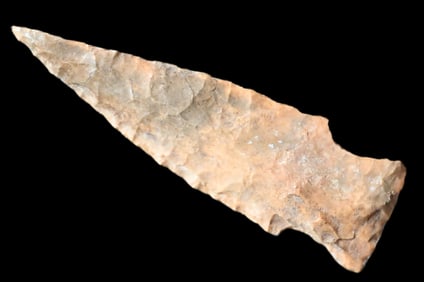 3 1/4" Steuben Found in Lafayette Co. Missouri by Ron Dankenbring. w/ Ryan Keele COA.