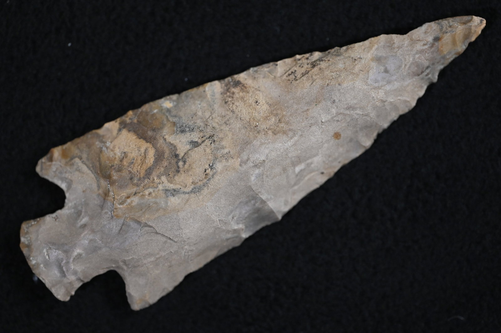 4 3/16" Little Bear Creek Found in NW Alabama Ex: Walt McIntyre Collection.: 4 3/16" Little Bear Creek Found in NW Alabama Ex: Walt McIntyre Collection.
