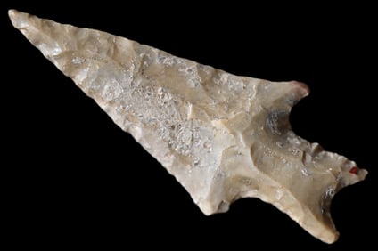 3" Pedernales Arrowhead Found in Texas.